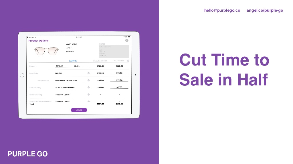 Purple Go Tech Startup - Best Pitch Deck Examples