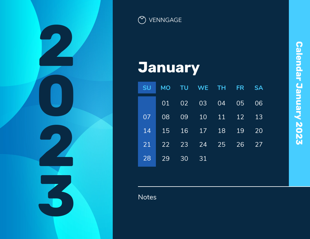 Corporate Office Calendar Template