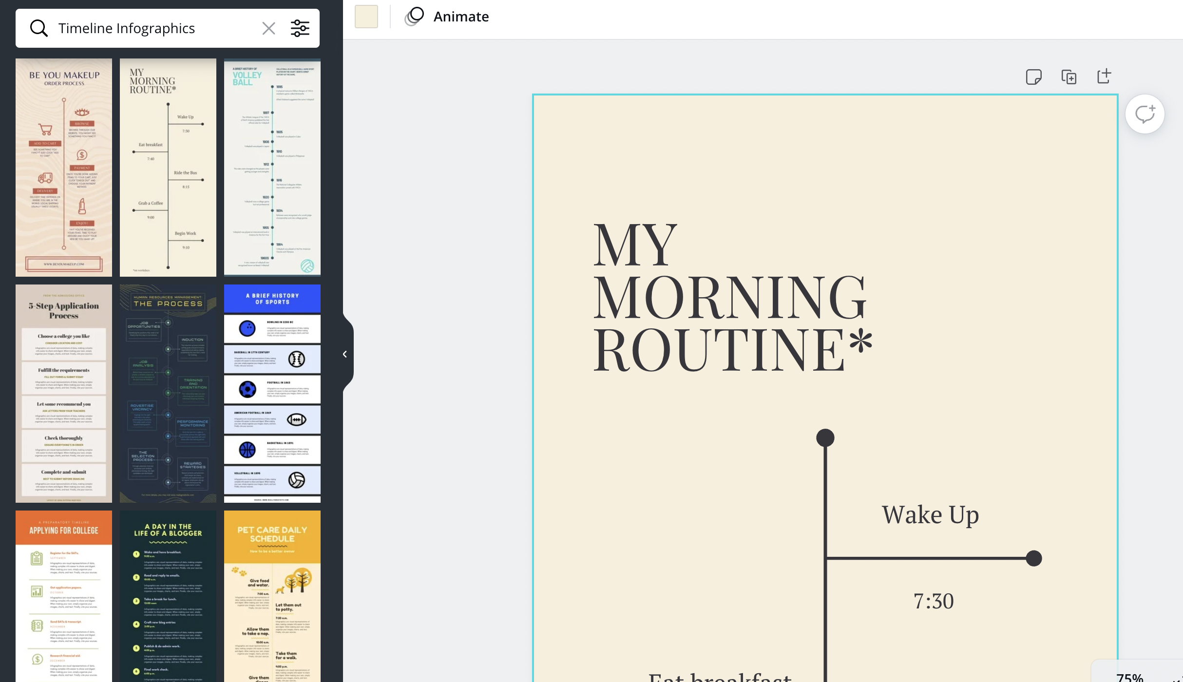 Venngage vs Canva Canva Infographic Templates