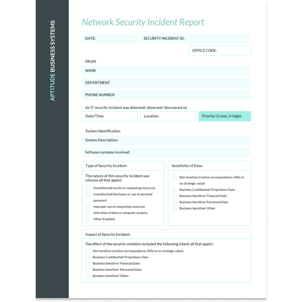 Incident Reports