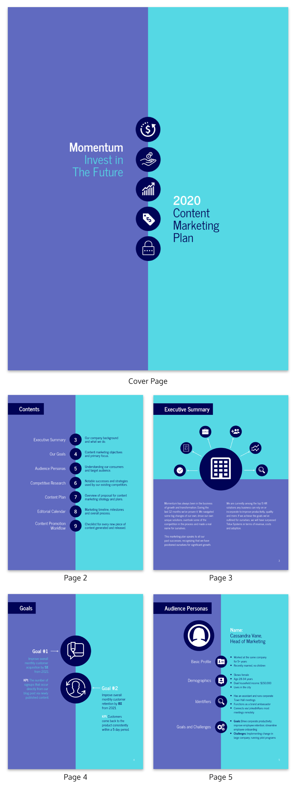 Marketing Plan Infographic