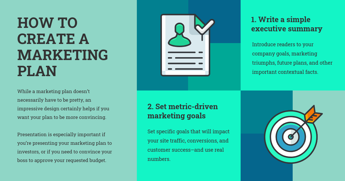 Marketing Plan Infographic