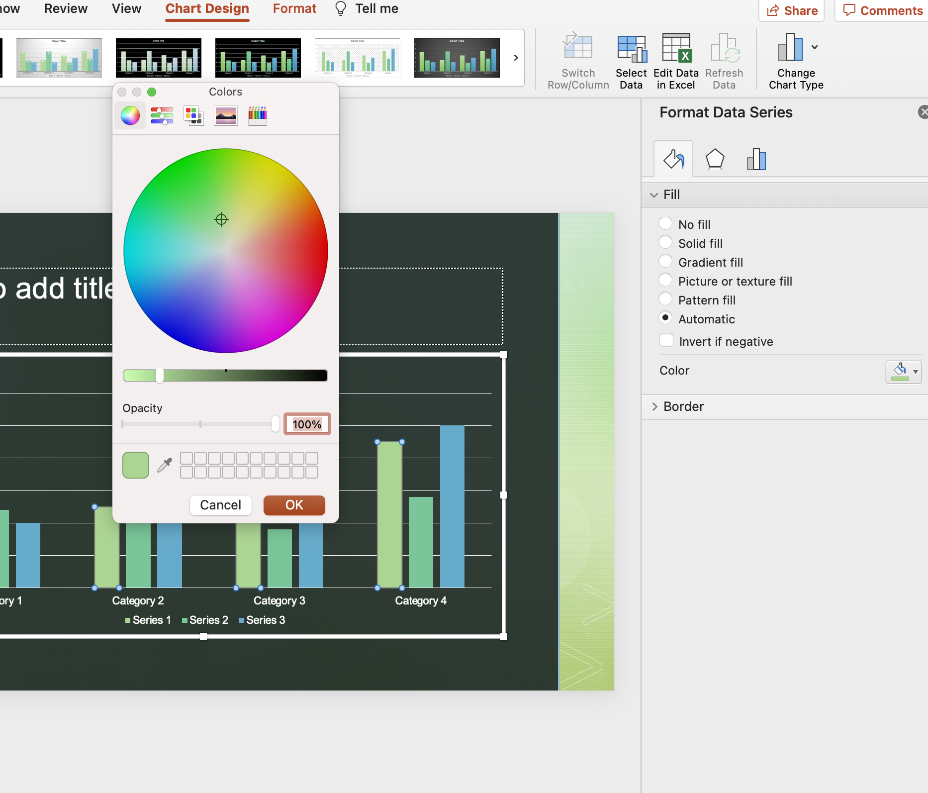 PowerPoint vs Venngage PowerPoint Colors