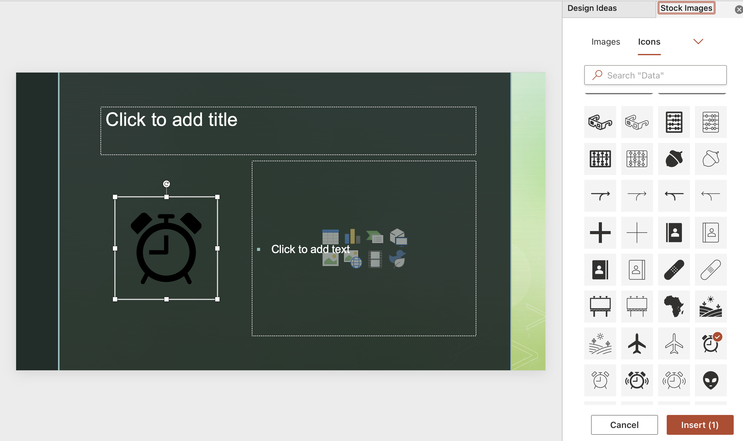 PowerPoint vs Venngage PowerPoint Icons