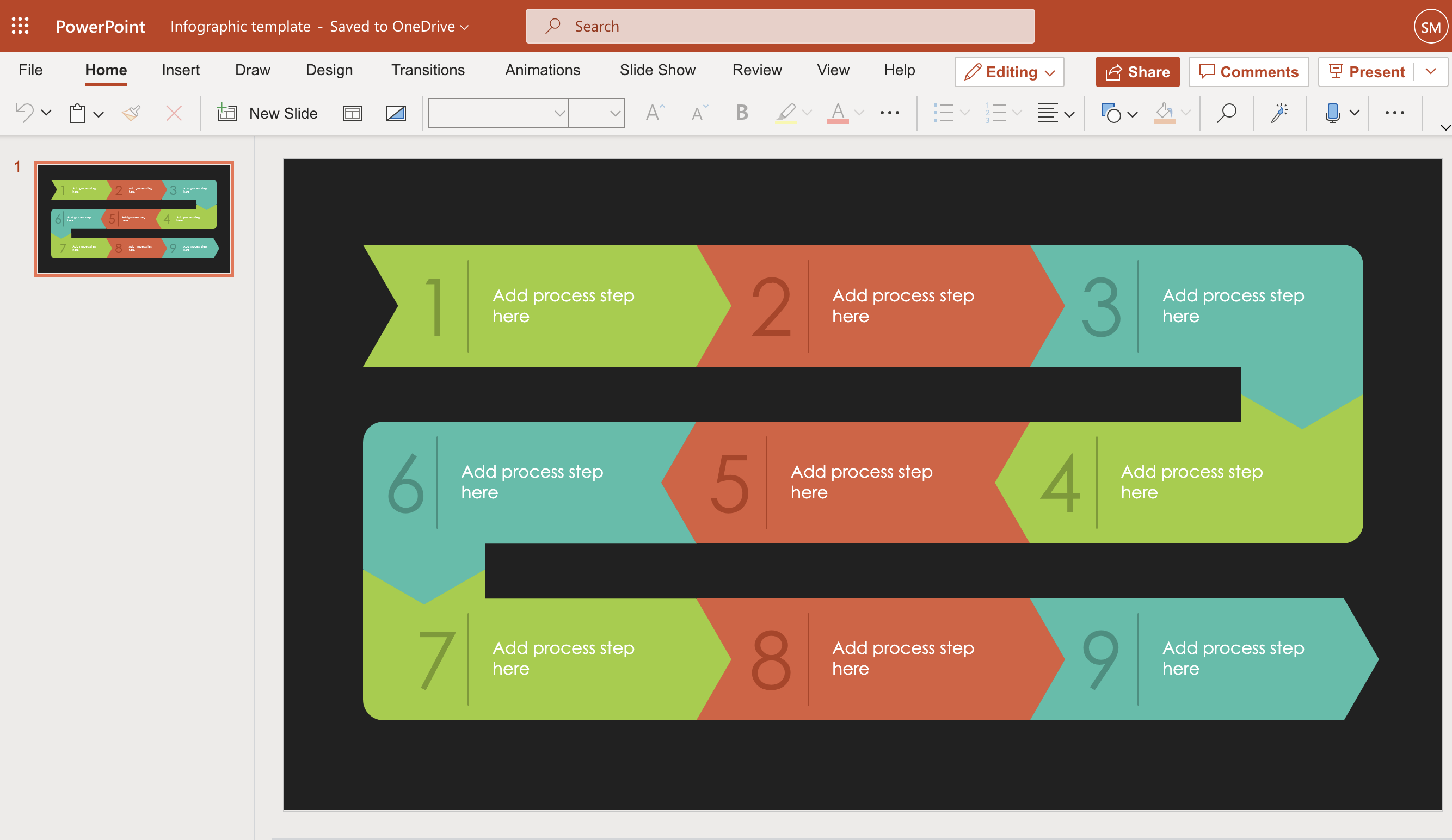 PowerPoint vs Venngage PowerPoint Infographic Template