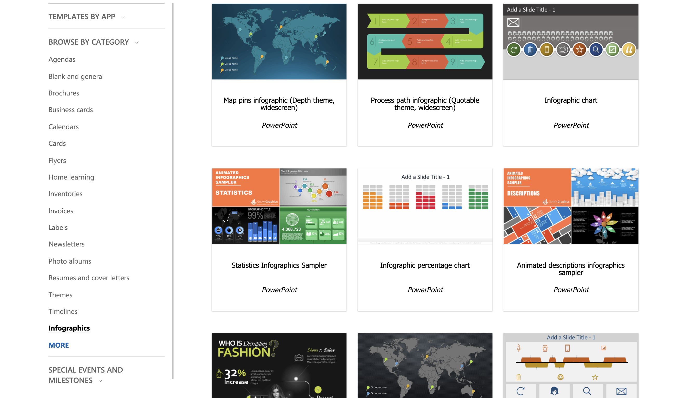 PowerPoint vs Venngage PowerPoint Infographic Templates