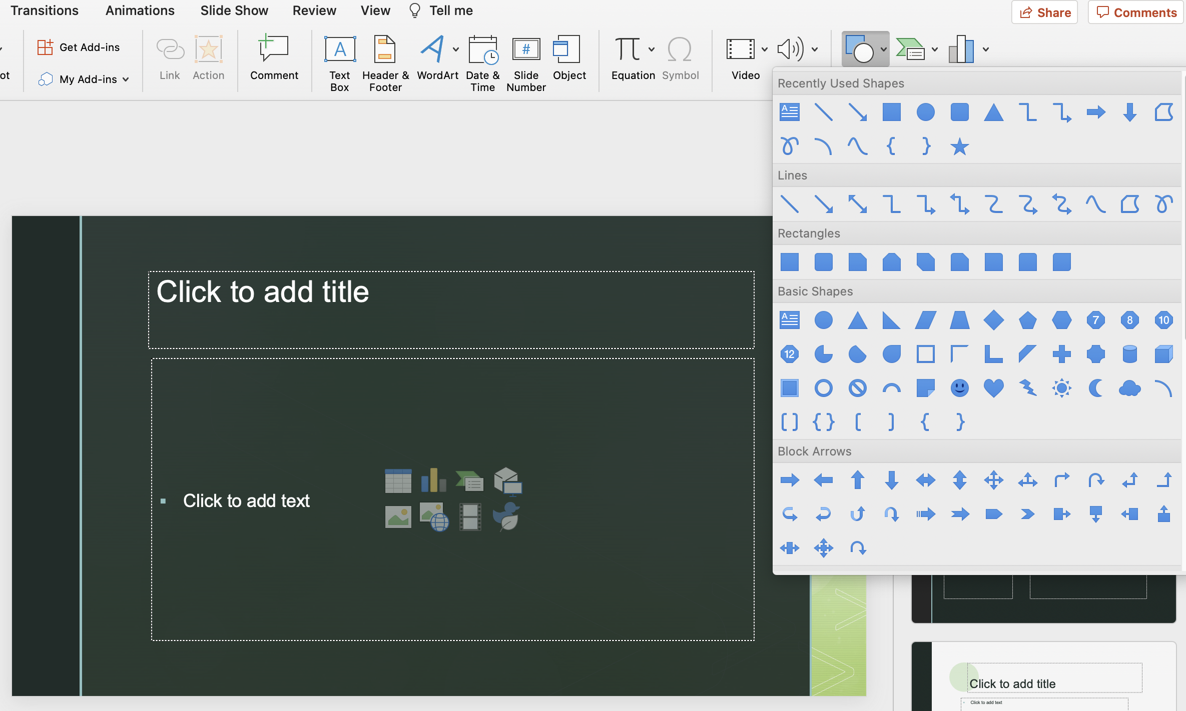 PowerPoint vs Venngage PowerPoint Shapes