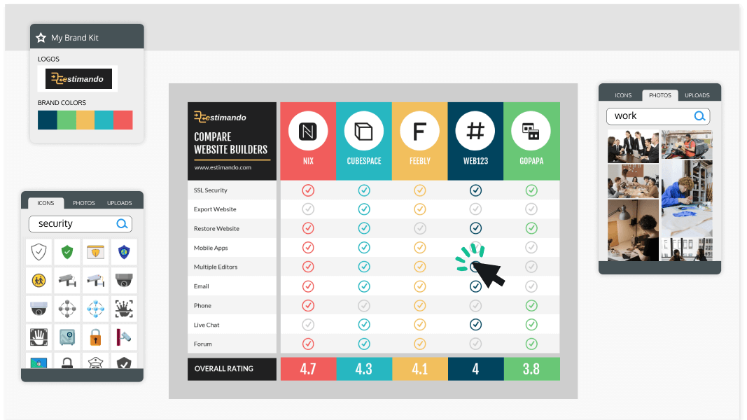 Venngage Comparison Infographics
