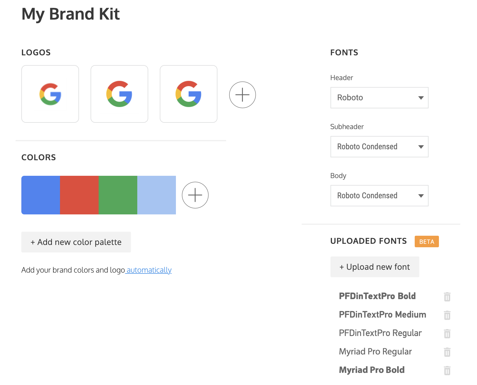 Venngage vs PowerPoint Venngage Brand Kit