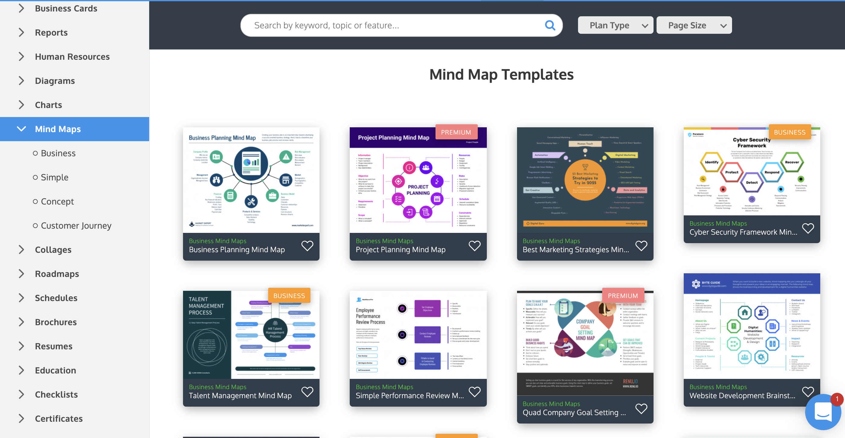 Venngage vs Canva Venngage Mind Map Templates