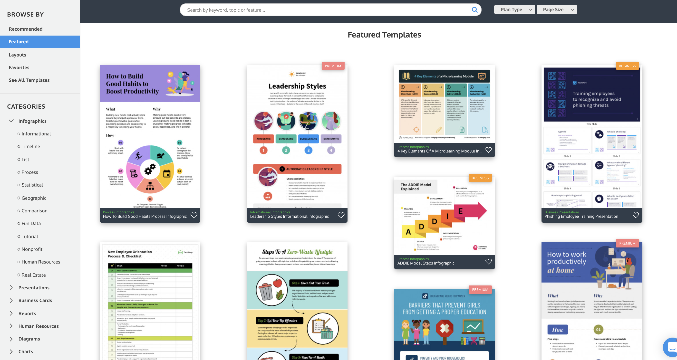 Venngage vs Canva Venngage Templates